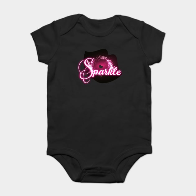 Sparkle! Baby Bodysuit by Toni Tees